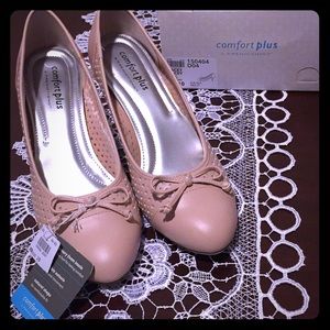 Comfort plus blush shoes